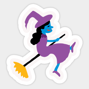 Witch Sticker